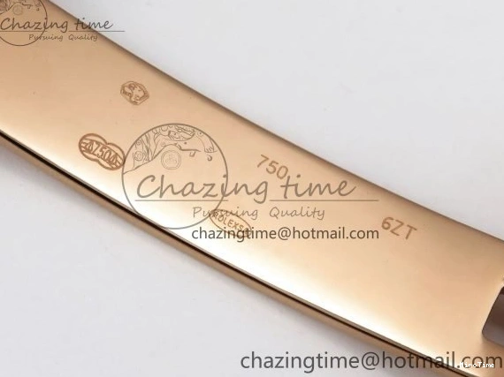 MiroTime 0209 OdorResistant Day Date 36 RG TWSF Best Edition White Diamonds Dial on RG Bracelet A 1610